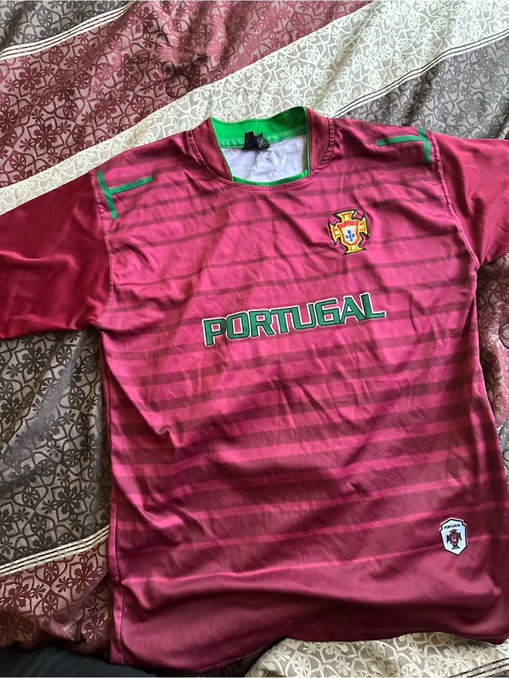 Portugal Mens Soccer Jersey